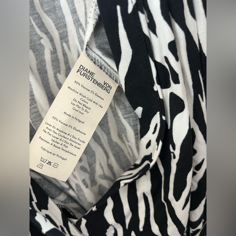 DVF Diane Von Furstenberg Julian Wrap midi Dress 20 - Picture 8 of 11